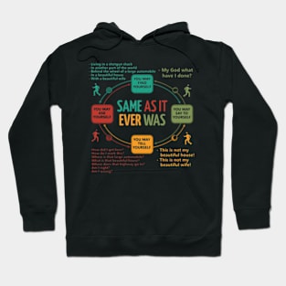 Talking Heads Once In A Lifetime Circular Flowchart Hoodie